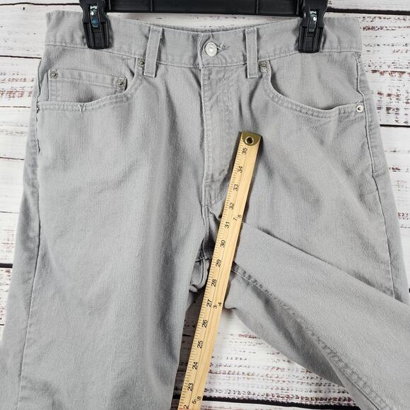 Vintage Levi's 550 Jeans 34x32 Gray USA Made Relaxed Fit Tapered Leg 10/00 Tag - Picture 7 of 9